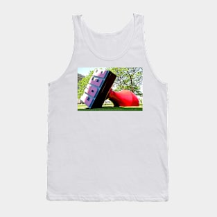 World's Largest Rubber Stamp Tank Top